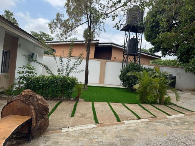 School Exterior - Ahmad Ben Musa Academy building and courtyard